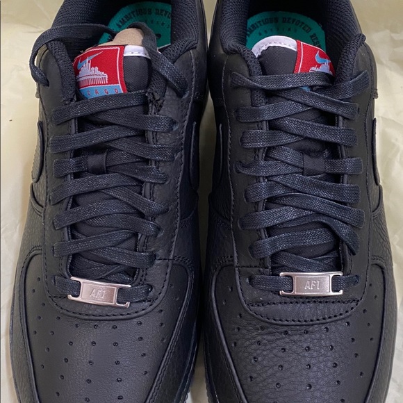 Air force 1 07 prm black/black- university red main image 4